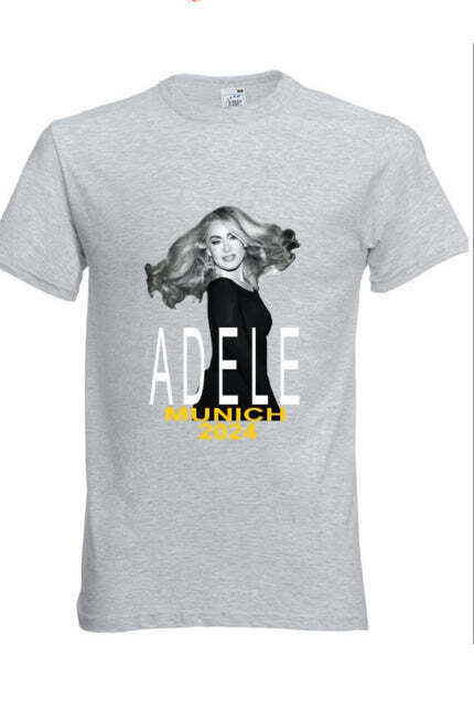 Adele Munich 2024 Coloured Tee Shirts