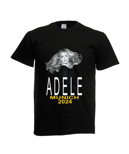 Adele Munich 2024 Coloured Tee Shirts