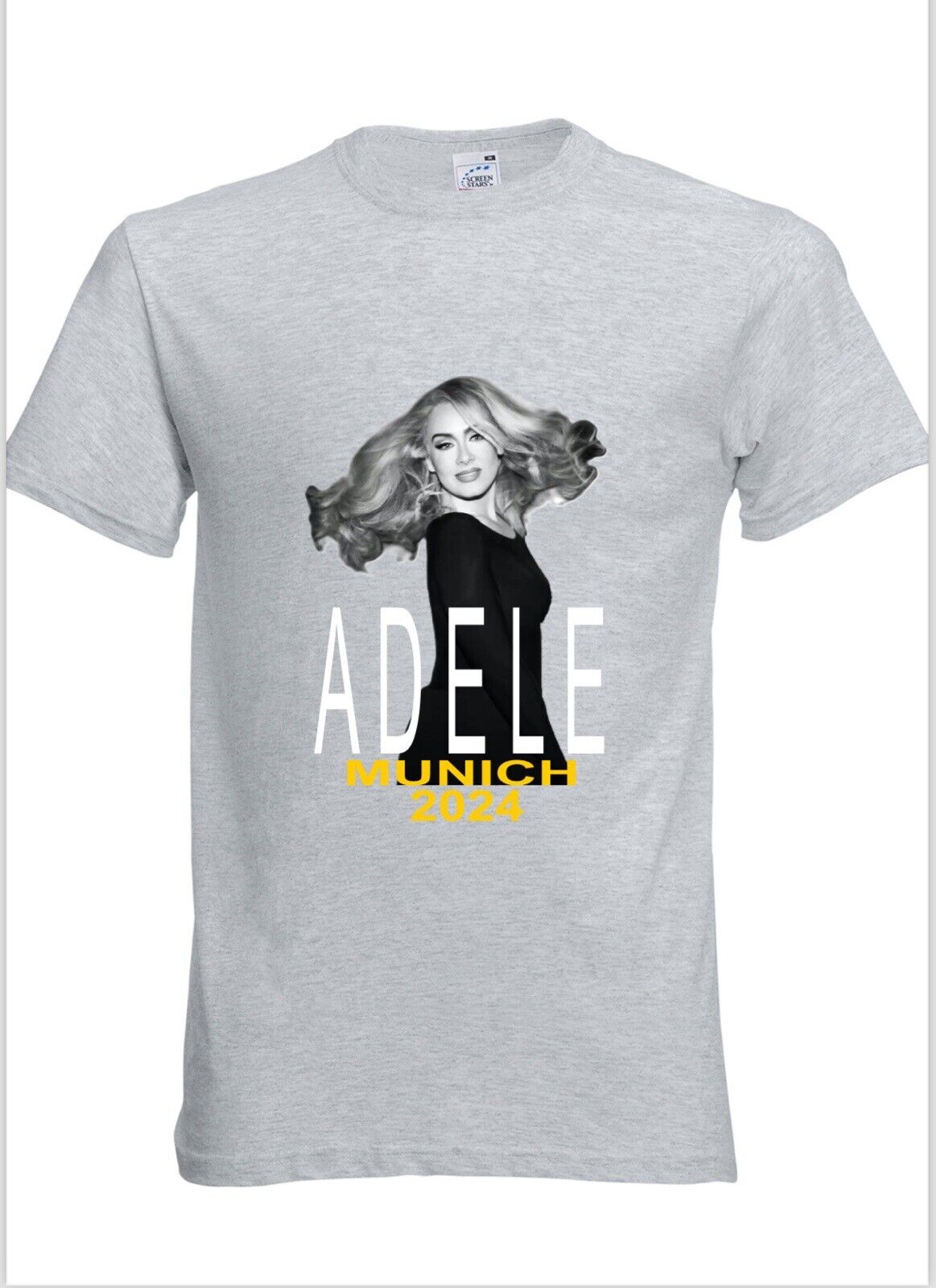Adele Munich 2024 Coloured Tee Shirts