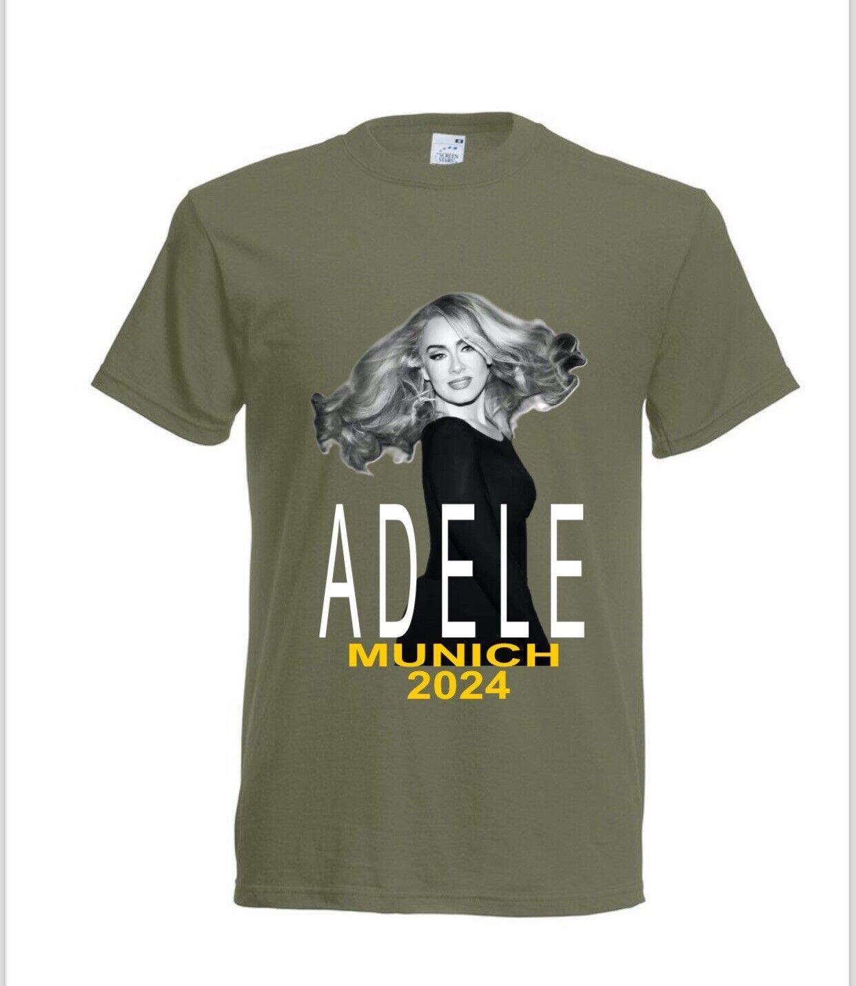 Adele Munich 2024 Coloured Tee Shirts
