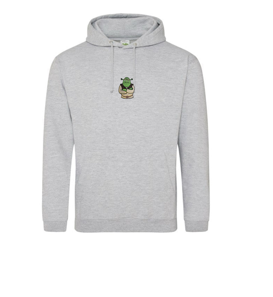 Embroidered Shrek Adult Hoodie available in 2 Colours
