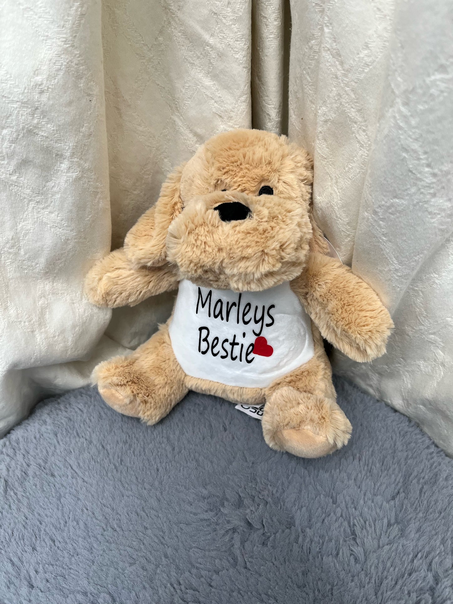 Personalised Brown Dog Teddy