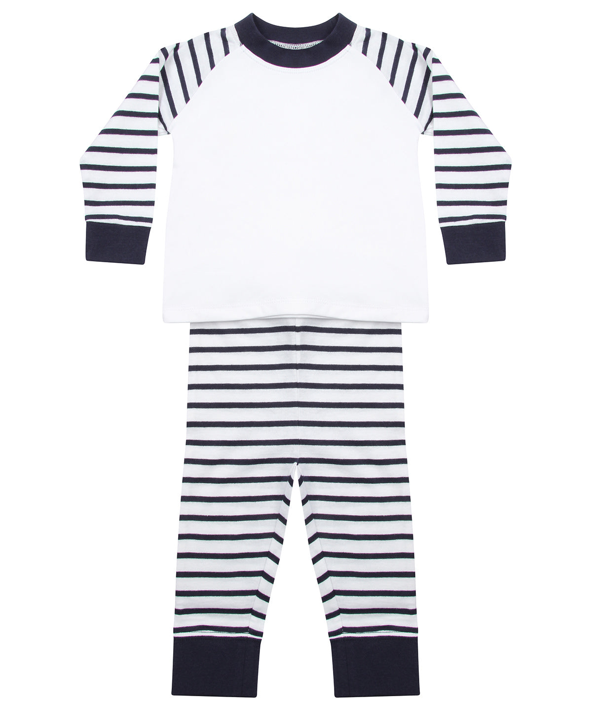 Baby Stripped Pyjamas personalised with Name