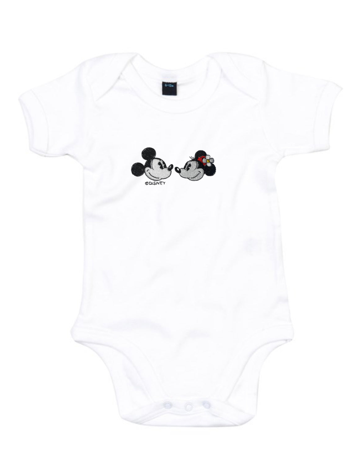 Baby Vest with Embroidered Mickey And Minnie