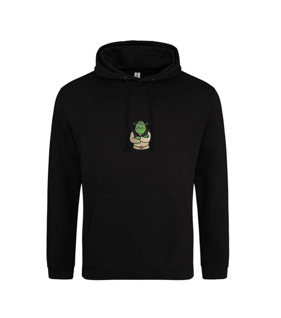 Embroidered Shrek Adult Hoodie available in 2 Colours