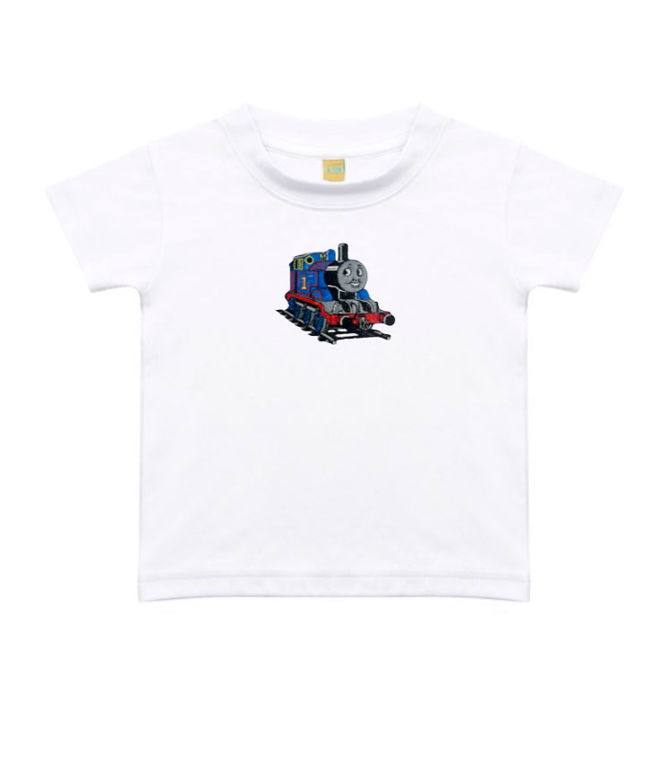 Embroidered Thomas The Tank Engine Teeshirt