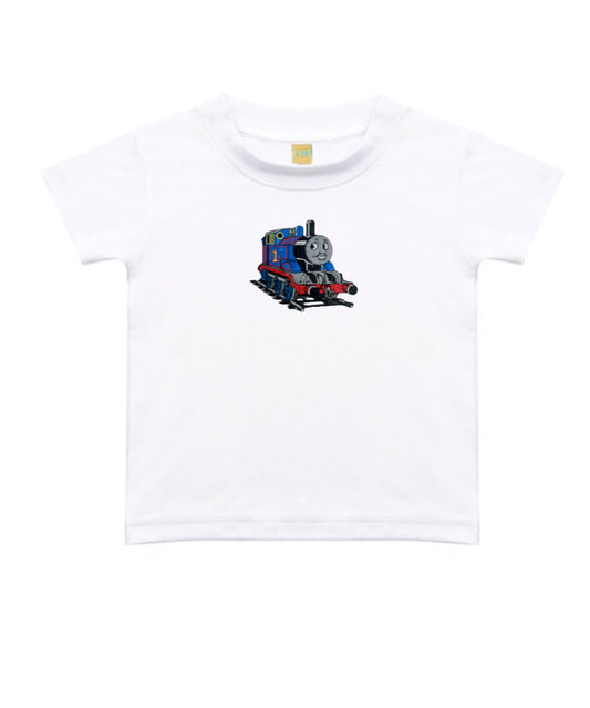Embroidered Thomas The Tank Engine Teeshirt