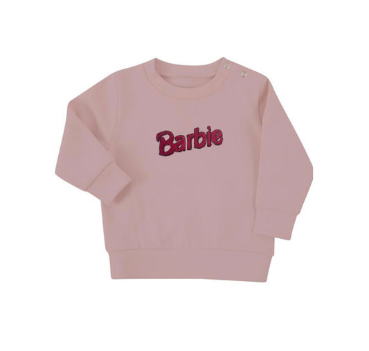 Pink Barbie Baby / Toddler  Sweatshirt