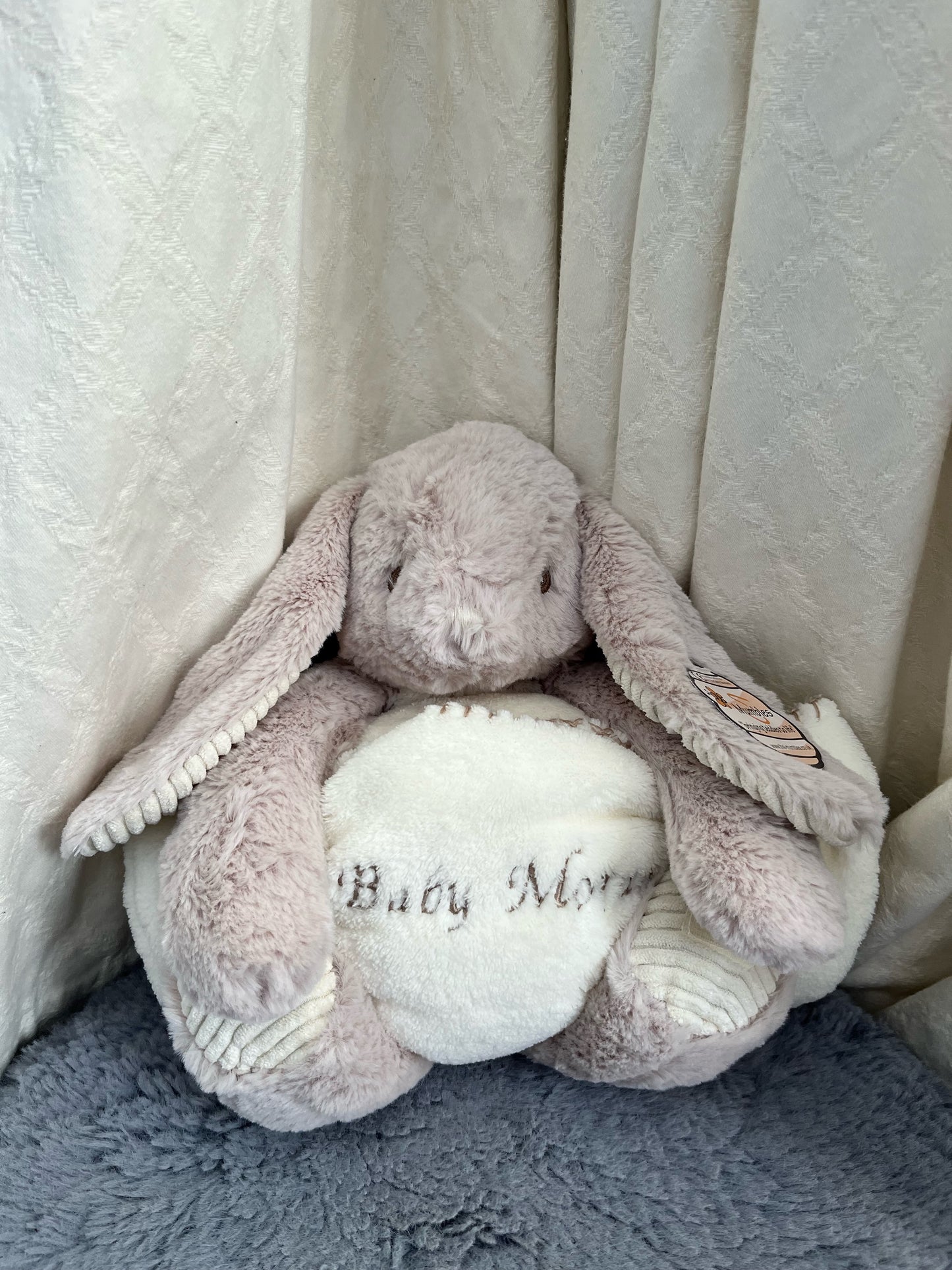Personalised Bunny with Blanket