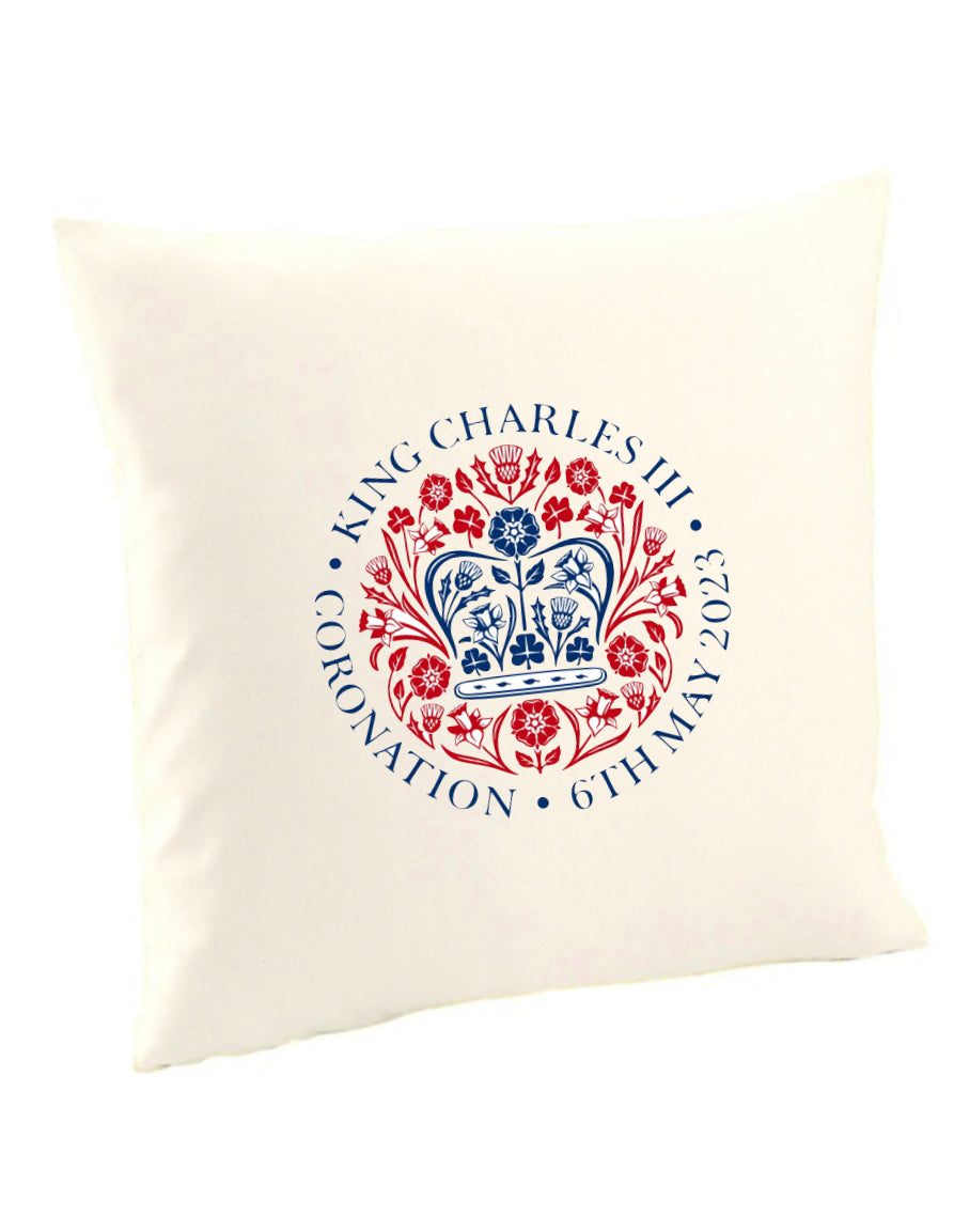 King Charles III Coronation Cushion