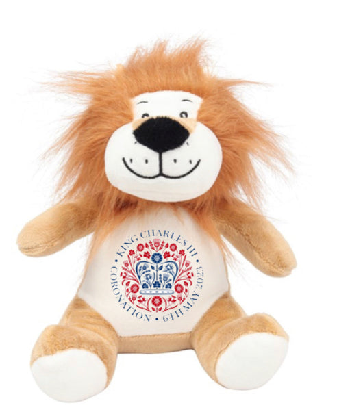 King Charles III Coronation Lion Teddy