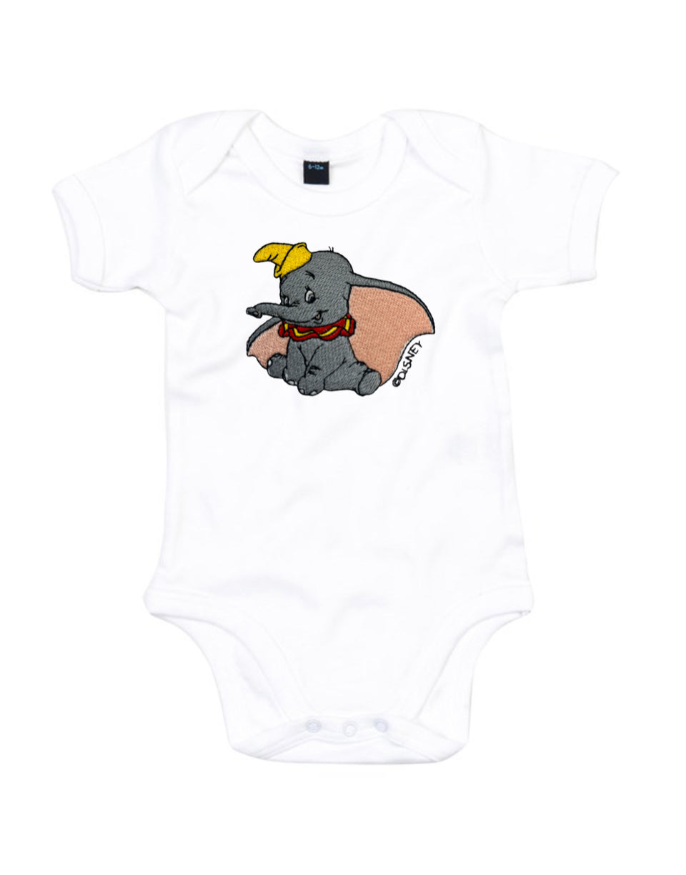 Baby Vest with Embroidered Dumbo