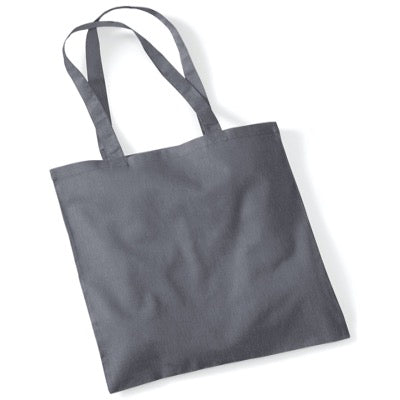 Long Handle Tote bag with Printed Quotes