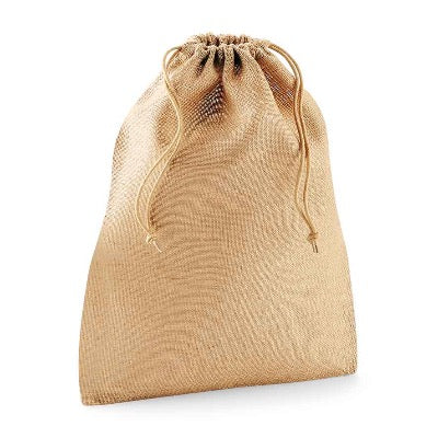 Plain XLarge Jute Stuff Bag making the perfect Santa Sack