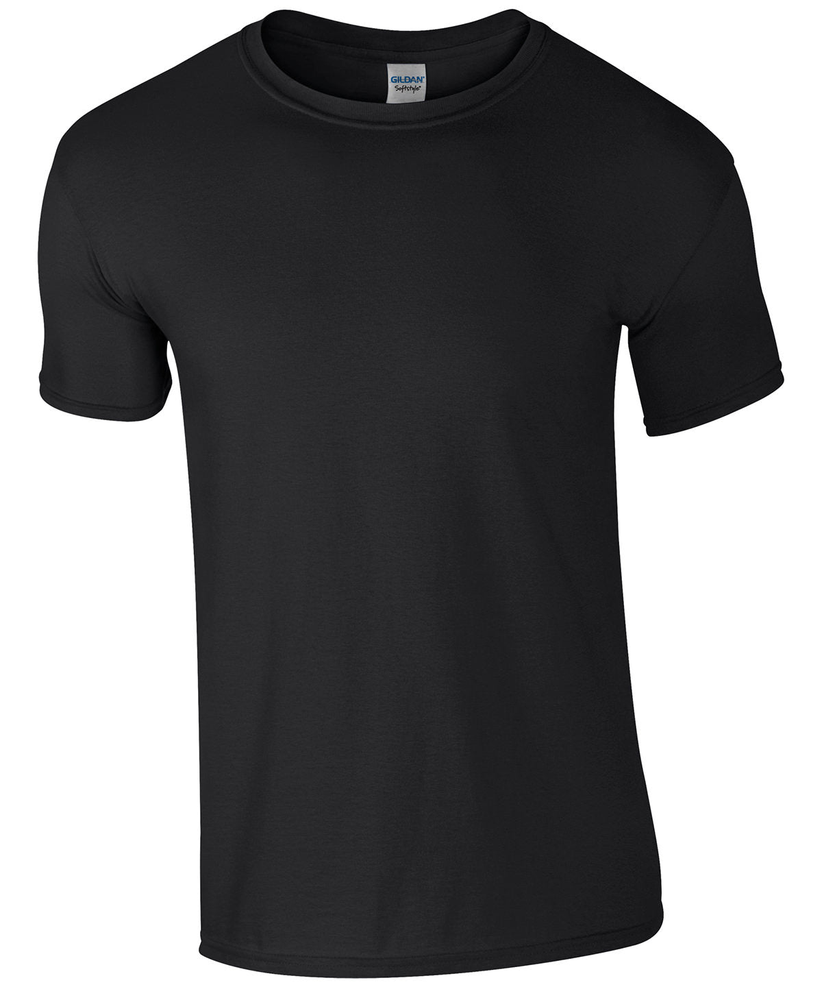 Black Teeshirt with Photo on Front and Print on Back