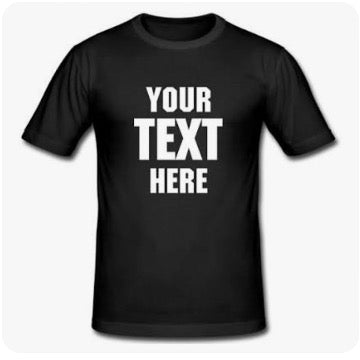 Design your own Teeshirt with One colour Print