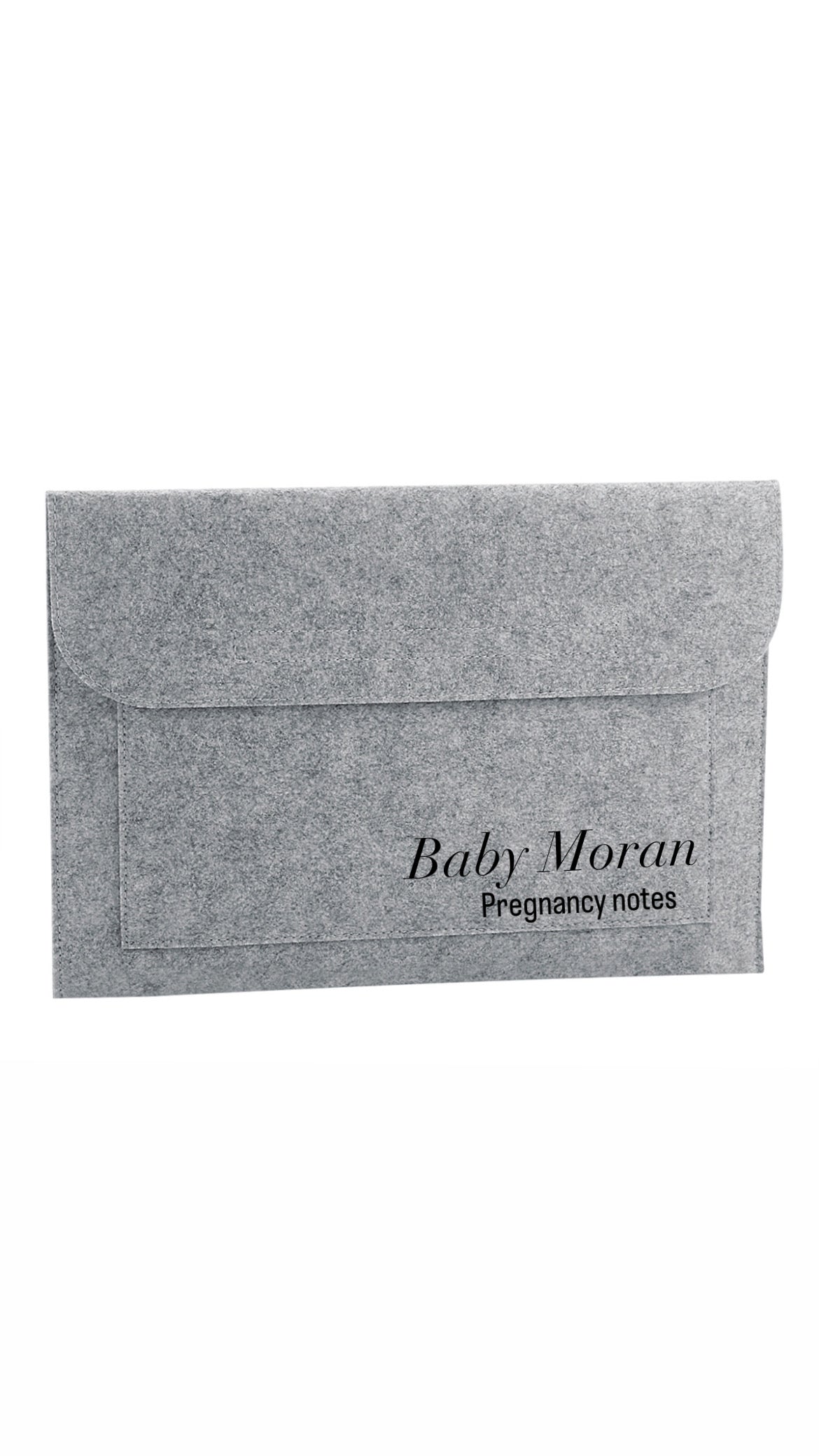 Personalised Baby Notes Folder