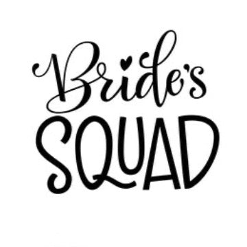 Bride Squad Hen Party Teeshirts