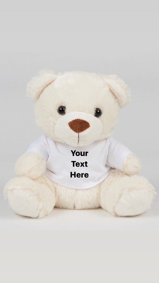 Teddy with Personalised Teeshirt