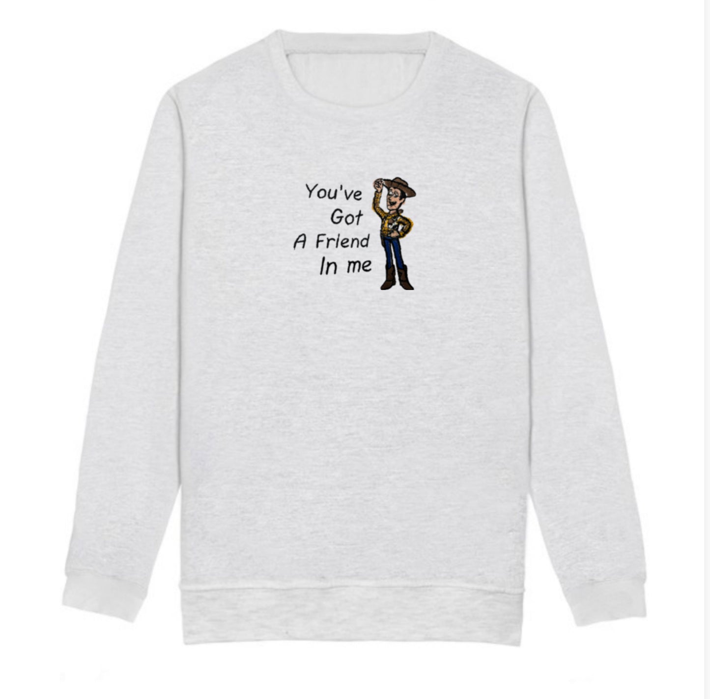Woody Grey Sweatshirt For Adults & Children