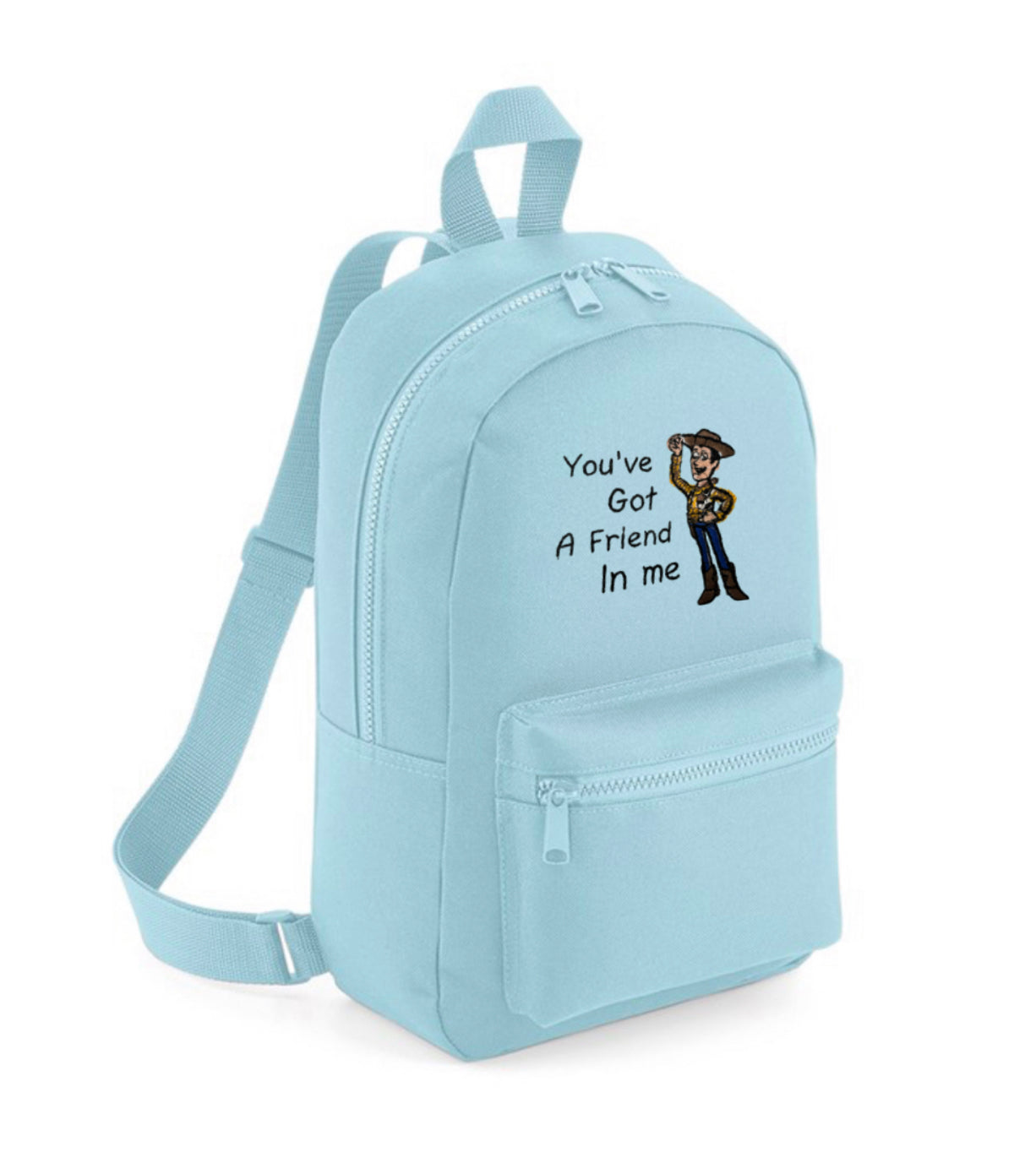 Woody Blue Backpack
