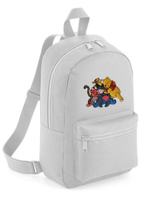 Winnie The Pooh & Friends Grey Backpack