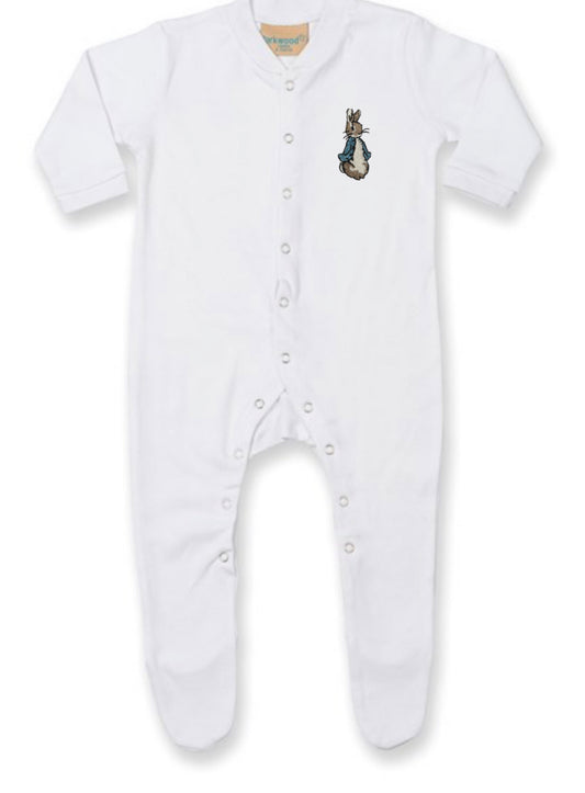 Peter Rabbit White Sleepsuit