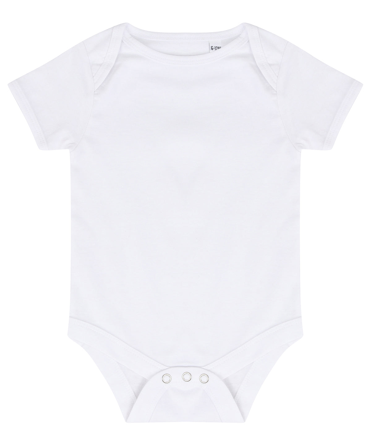White Baby Vest with Oh Baby design
